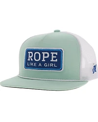 Hooey Women's Rope Like A Girl Mesh Back Trucker Cap