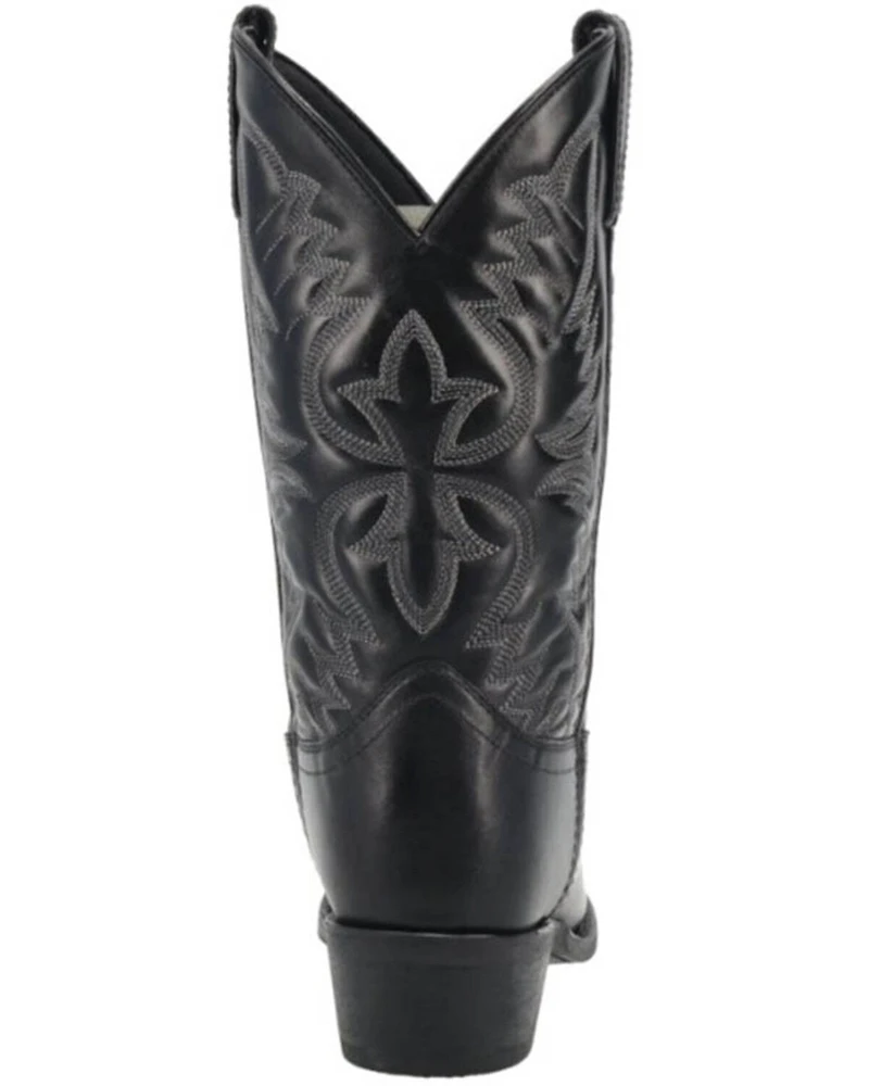 Laredo Men's Embroidered Round Toe Western Boots