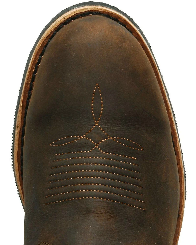 Dan Post Men's Albuquerque Waterproof Western Work Boots - Soft Toe