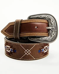 RANK 45® Men's Tanner Southwestern Embroidered Belt