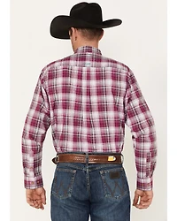 Ariat Men's Fosco Pro Stretch Plaid Button Down Western Shirt