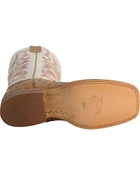 Justin Men's AQHA Remuda Full Quill Ostrich Exotic Boots