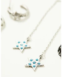 Idyllwind Women's Keller Threader Charms Earring Set - 5 Piece