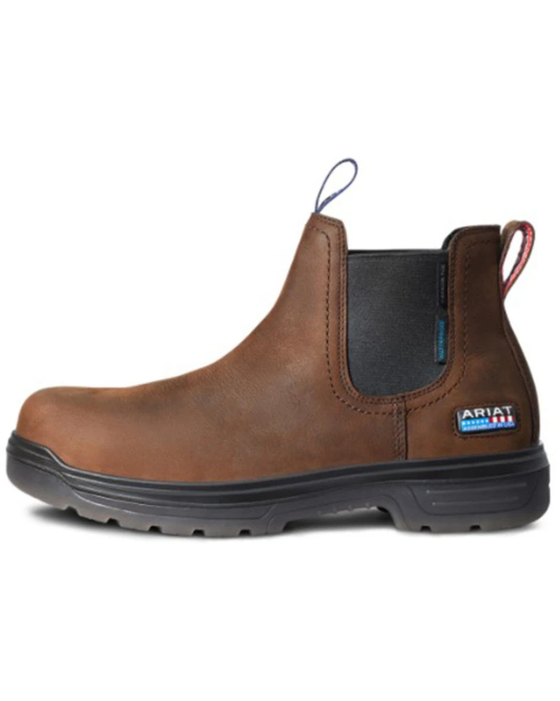Ariat Men's Turbo USA Waterproof Work Boots - Composite Toe