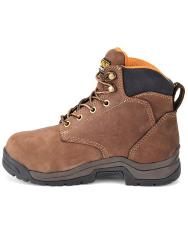 Carolina Women's 5" Lace-Up Raleigh Met Guard Work Boots - Aluminum Toe