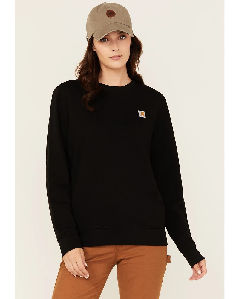 Carhartt Women's Relaxed Fit Midweight French Terry Crewneck Sweatshirt