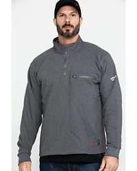 Ariat Men's FR Rev 1/4 Zip Work Pullover - Tall