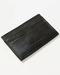 Cody James Men's Exotic Ostrich Leather Credit Card Wallet
