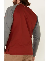 Ariat Men's FR Long Sleeve Baseball Work T-Shirt