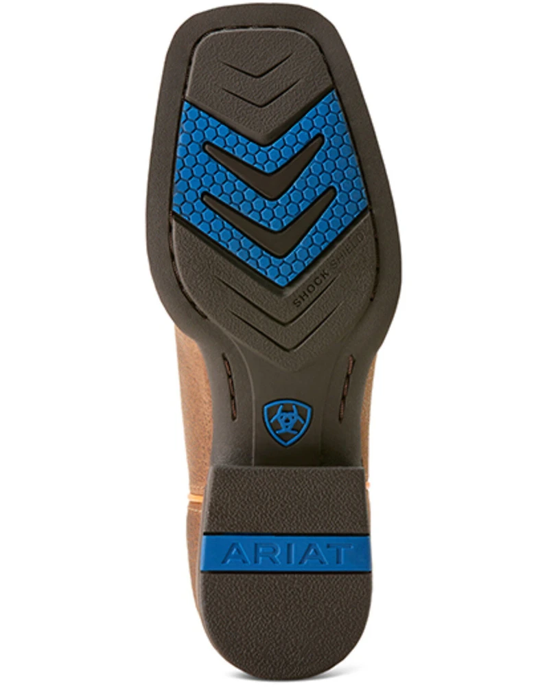 Ariat Girls' Outrider Western Boots - Broad Square Toe