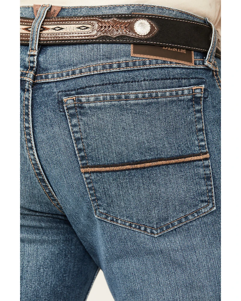Ariat Men's M5 Hamilton Ray Medium Wash Straight Pro Series Performance Denim Jeans