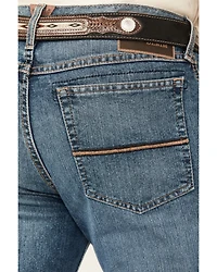 Ariat Men's M5 Hamilton Ray Medium Wash Straight Pro Series Performance Denim Jeans