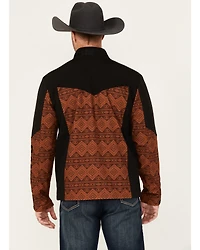 RANK 45® Men's Pine Tree Southwestern Print Softshell Jacket