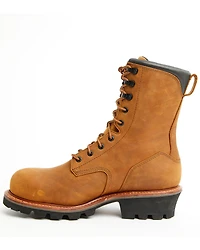 Hawx Men's 9" Logger Lace-Up Waterproof Work Boot - Composite Toe