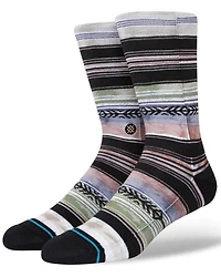 Stance Men's Reykir Geo Stripe Crew Socks