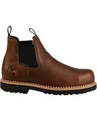 Georgia Boot Men's Romeo Waterproof Slip-On Work Shoes - Steel Toe