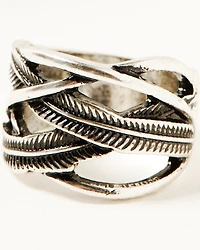 Shyanne Women's Southwestern Antique Cross Ring Set