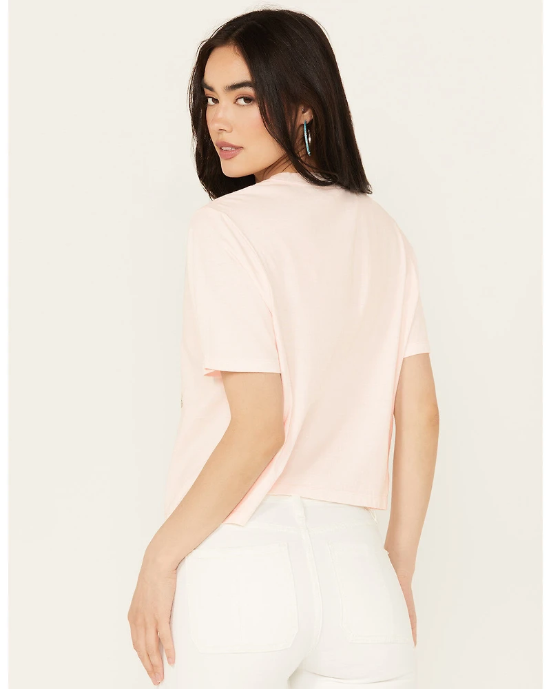 Cleo + Wolf Women's Save Water Boxy Graphic Tee