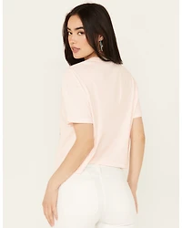 Cleo + Wolf Women's Save Water Boxy Graphic Tee