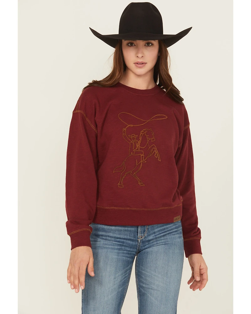 Ariat Women's Lasso Crewneck