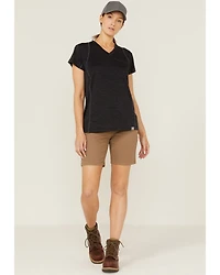 Ariat Women's Rebar Field Khaki DuraStretch Made Tough Work Shorts