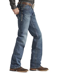 Ariat Men's M4 Gulch Medium Wash Relaxed Low Rise Bootcut Jeans