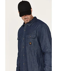 Hawx Men's Denim Work Shirt - Big & Tall