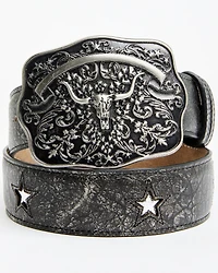 Idyllwind Women's Cordero Longhorn Buckle And Star Cutout Belt