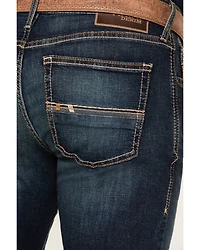 Ariat Men's M8 Morro Brawley Dark Wash Modern Slim Tapered Jeans