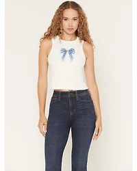 Originality Women's Bandana Bow Tank