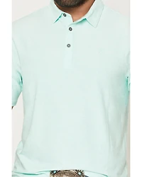 Ariat Men's Charger 2.0 Fitted Short Sleeve Button-Down Polo Shirt