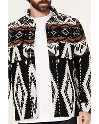 Moonshine Spirit Men's Revenge Southwestern Print Button-Down Shirt Jacket