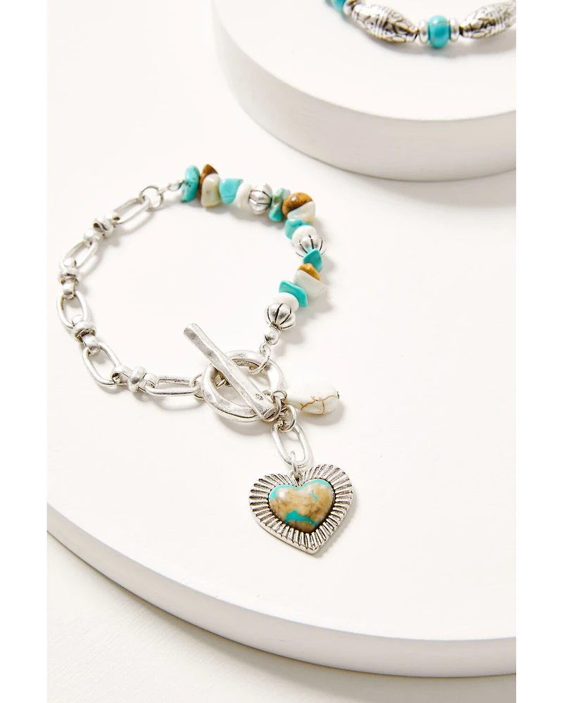 Shyanne Women's Sedona Sky Bracelet Set - 3 Piece