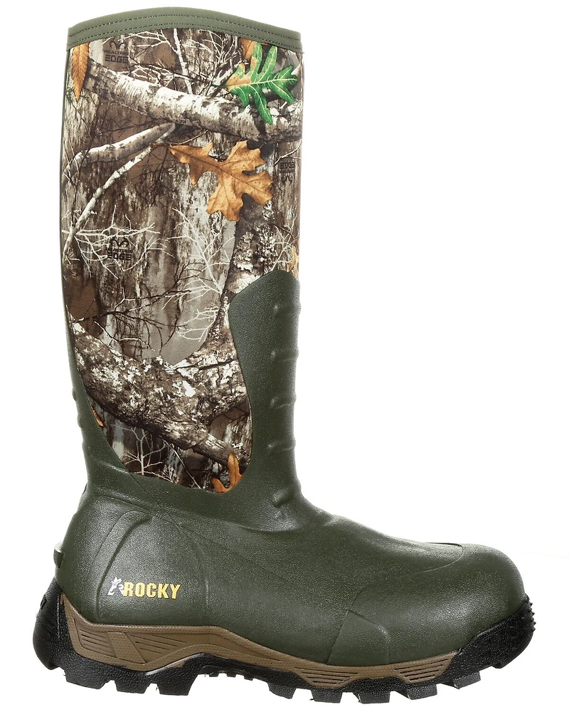 Rocky Men's Sport Pro Insulated Waterproof Rubber Boots - Round Toe