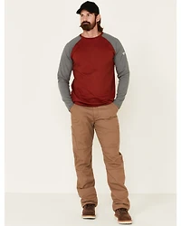 Ariat Men's FR Long Sleeve Baseball Work T-Shirt