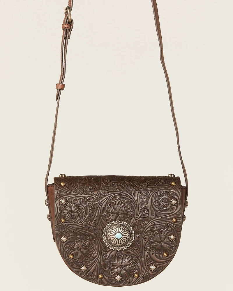 Shyanne Women's Tooled Crossbody Bag