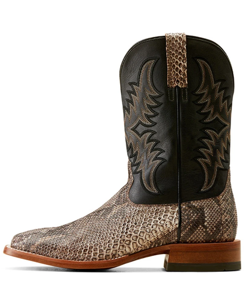 Ariat Men's Dry Gulch Exotic Python Western Boots - Broad Square Toe