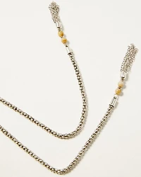 Shyanne Women's Diamond Concho Stone Bolo Necklace