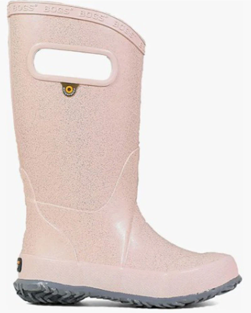 Bogs Girls' Glitter Rain Boots - Round Toe