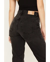 Free People Women's High Rise Pacifica Straight Jeans