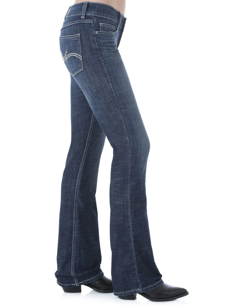 Wrangler Women's Dark Wash Bootcut Jeans
