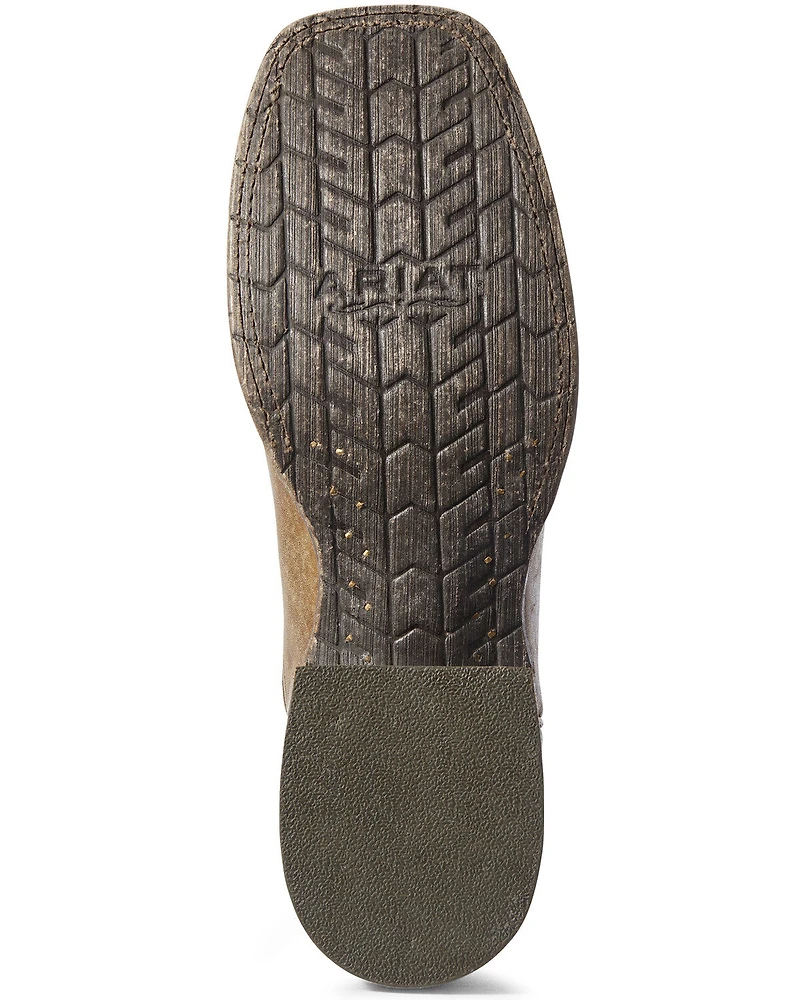 Ariat Men's Circuit Proud American Flag Western Boots - Broad Square Toe
