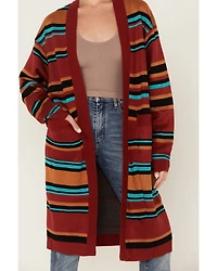 Wrangler Women's Southwestern Stripe Print Duster