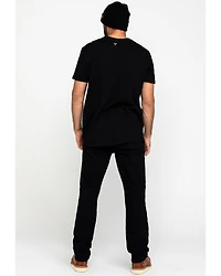 Ariat Men's Black Rebar M4 Made Tough Durastretch Double Front Straight Work Pants - Big