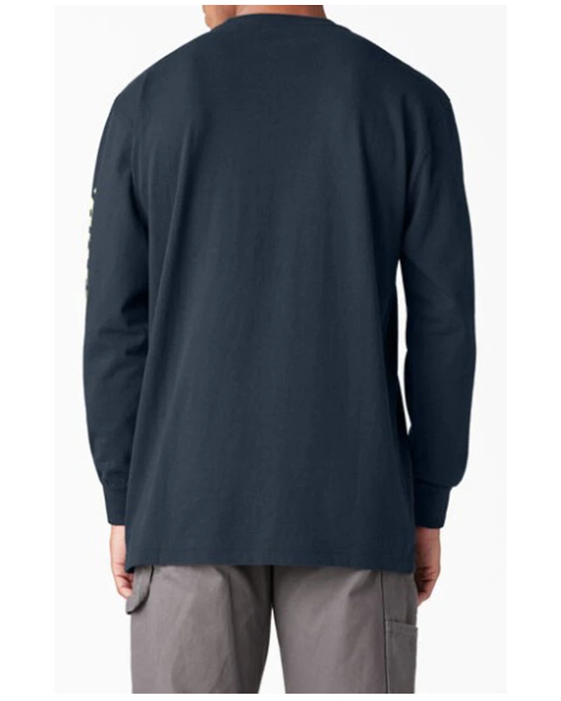 Dickies Men's Logo Long Sleeve Work Shirt
