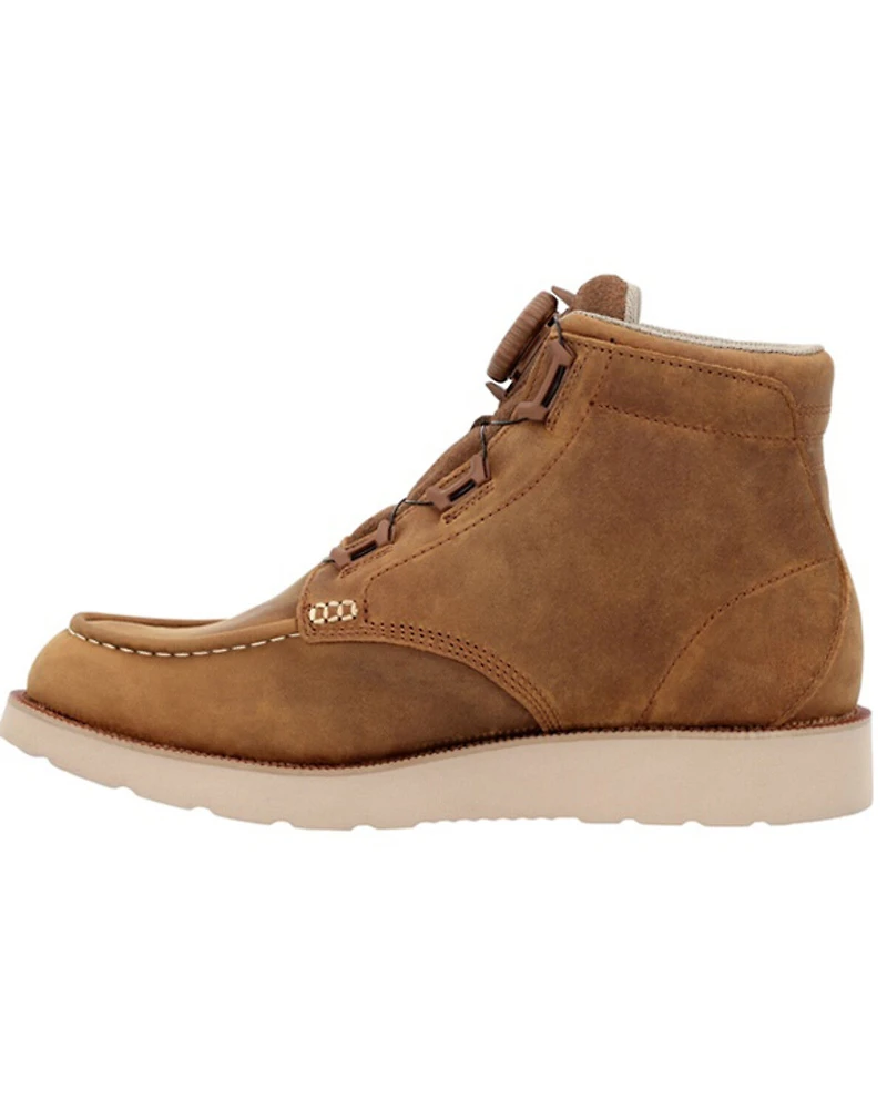 Rocky Men's Monocrepe Wedge 6" BOA® Work Boots - Soft Toe