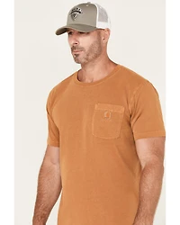 Carhartt Men's Re-Engineered Relaxed Fit Lightweight Short Sleeve Garment Dyed Pocket T-Shirt