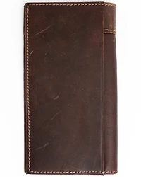 Cody James Men's Rodeo Stitched Leather Wallet