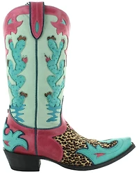 Double D Ranch Women's Desert Desperado Western Boots - Snip Toe