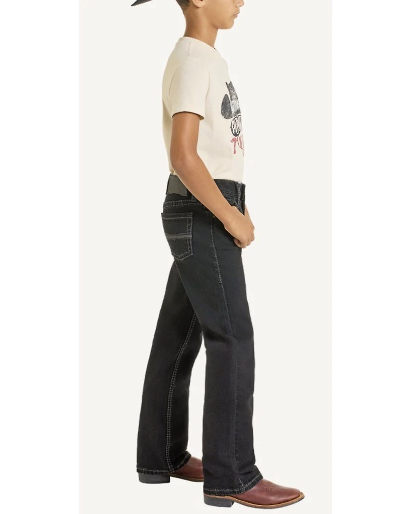 Rock & Roll Denim Boys' Bootcut Stretch Jeans